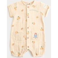 M&S Pure Cotton Paddington Romper (0-24 Mths) Brown Mix