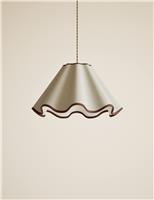 Fabric Wave Scallop Shade