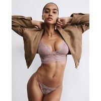 Rosie Nolana Lace Non Wired Bralette (A-E) Praline