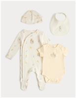 4 Piece Girls Peter Rabbit Starter Set (Newborn-18 Months)