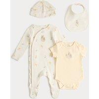 M&S 4 Piece Girls' Peter Rabbit Starter Set (7lbs-18 Mths) Yellow Mix