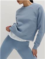 Cotton Rich Crew Neck Sweatshirt