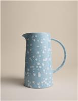 M&S Paint Splatter Jug Blue