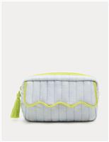 Scallop Edge Make Up Bag