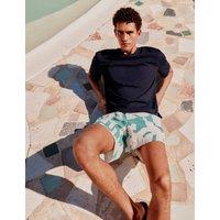 M&S Quick Dry Printed Swim Shorts Emerald