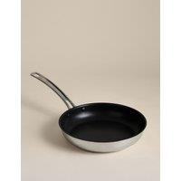 M&S Stainless Steel 24cm Frying Pan Silver