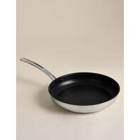 M&S Stainless Steel 28cm Frying Pan Silver
