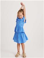 2 Piece Pure Cotton Shirred Outfit (2-8 Yrs)