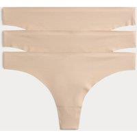 Body by M&S 3 pack Body Invisibles No VPL Thongs Opal