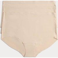 Body by M&S 3 pack Body Invisibles No VPL High Rise Knicker Shorts Opal