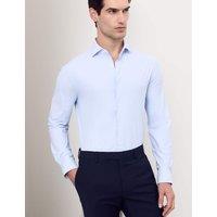 Autograph Slim Fit Stretch Performance Shirt Teak