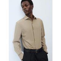 Autograph Slim Fit Stretch Performance Shirt Sable