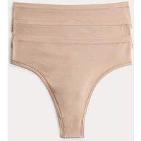 Body by M&S 3pk Flexifit Modal High Waisted Thongs Opal