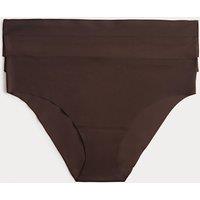 Body by M&S 3 pack Body Invisibles No VPL Brazilian Knickers Zircon