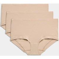 Body by M&S 3pk Flexifit Modal High Rise Shorts Opal