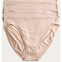 Body by M&S 3pk Flexifit Modal High Leg Knickers Opal