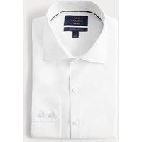 M&S SARTORIAL Slim Fit Luxury Egyptian Cotton Shirt White