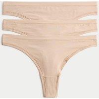 Body by M&S 3pk Flexifit Modal Thongs Opal