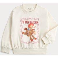 M&S Toy Story Jessie Sweatshirt (2-8 Yrs) Ecru