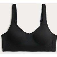 M&S Non Wired Sports First Bra AA-D Black