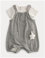 Pure Cotton Dungaree Outfit (7lbs-1 Yrs)