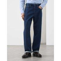 Autograph Loose Fit Rigid Pure Cotton Selvedge Jeans Indigo