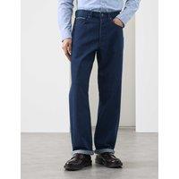 Autograph Loose Fit Rigid Pure Cotton Selvedge Jeans Indigo