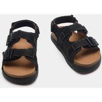 M&S Kids' Sporty Riptape Sandals (4 Small - 2 Large) Black