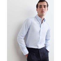 JAEGER Regular Fit Pure Cotton Check Shirt Blue Mix