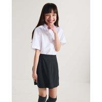 M&S Senior Girl A-Line Pencil School Skirt (9-18 Yrs) Black