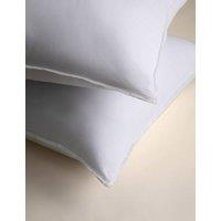 M&S 2 Pack Stay Cool Pure Cotton Pillows White