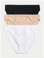 3 Pack Seamless High Leg Knickers