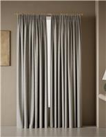 Textured Herringbone Eyelet Curtains