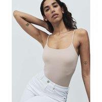 Body by M&S Body Soft Square Neck Cupped Vest Opal