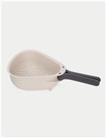 Droplet Colander with Folding Handles