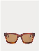 Autograph Chunky Polarised Sunglasses Blue