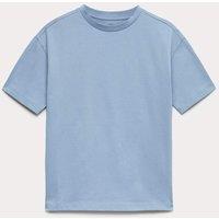 M&S Pure Supima Cotton T-Shirt (6-16 Yrs) Steel Blue
