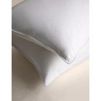 M&S 2 Pack Duck Feather & Down Firm Pillows White