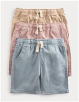 3 Pack Cotton Rich Shorts (2-8 Yrs)