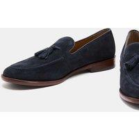 M&S Suede Tassel Loafers Dark Navy