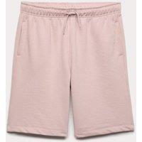 M&S Cotton Rich Elasticated Waist Shorts (6-16 Yrs) Dusty Pink
