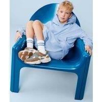 M&S Cotton Rich Hoodie (6-16 Yrs) Powder Blue