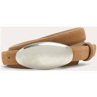 M&S Suede Feature Buckle Belt Tan