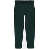 M&S Tapered Fit Elasticated Trousers Dark Evergreen