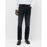 M&S Slim Fit Textured Comfort Stretch Jeans Blue/Black