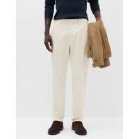 M&S Regular Fit Corduroy Stretch Chinos Ecru