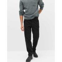 M&S Straight Fit Cargo Trousers Black