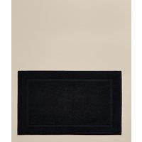 M&S Luxury Egyptian Cotton Bath Mat Black Mix