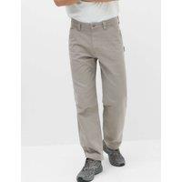 M&S Loose Fit Pure Cotton Utility Trousers Clay
