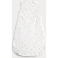 M&S Pure Cotton 1.5 Tog Adaptive Sleeping Bag (0-3 Yrs) White